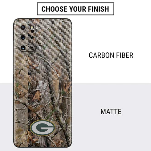 NFL Green Bay Packers Realtree AP Camo Galaxy S20 Plus Skin